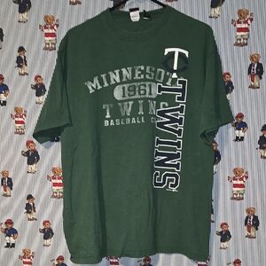 Minnesota Twins Green T-Shirt 2010 Adult Xl